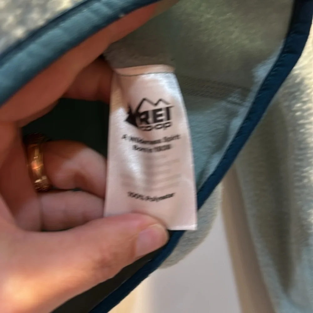 REI Co-Op Trailsmith Fleece Zip Up Jacket M